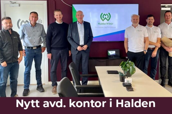 Malthe Winje åpner avd. kontor i Halden