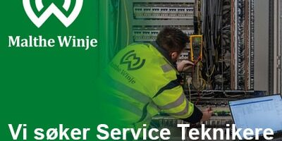 2025-02-13-Serevice-Teknikere-og-Serviceingeniører Vi søker service teknikere og serviceingeniører