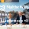 Irene Måsåval og Terje Bratlie underskriver kontrakten om Likerettere til Fornebubanen
