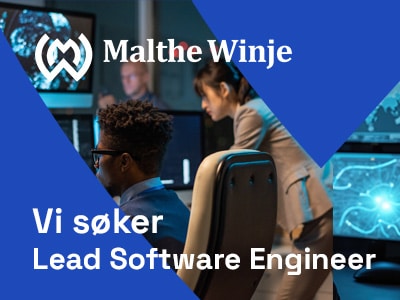 Malthe Winje søker Lead Software Engineer