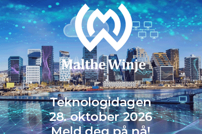 Malthe Winje Teknologidag 2026