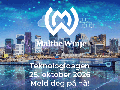 Malthe Winje Teknologidag 2026